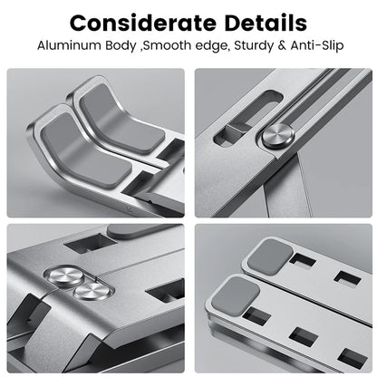 Adjustable Aluminum Alloy Laptop Stand