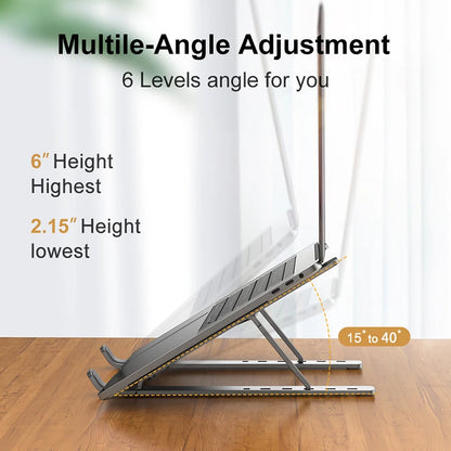 Adjustable Aluminum Alloy Laptop Stand