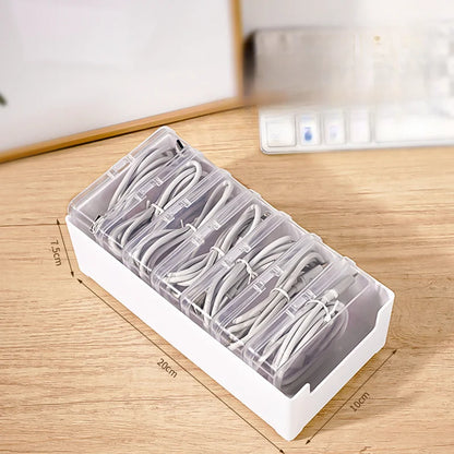 Desktop Data Cable Storage Box