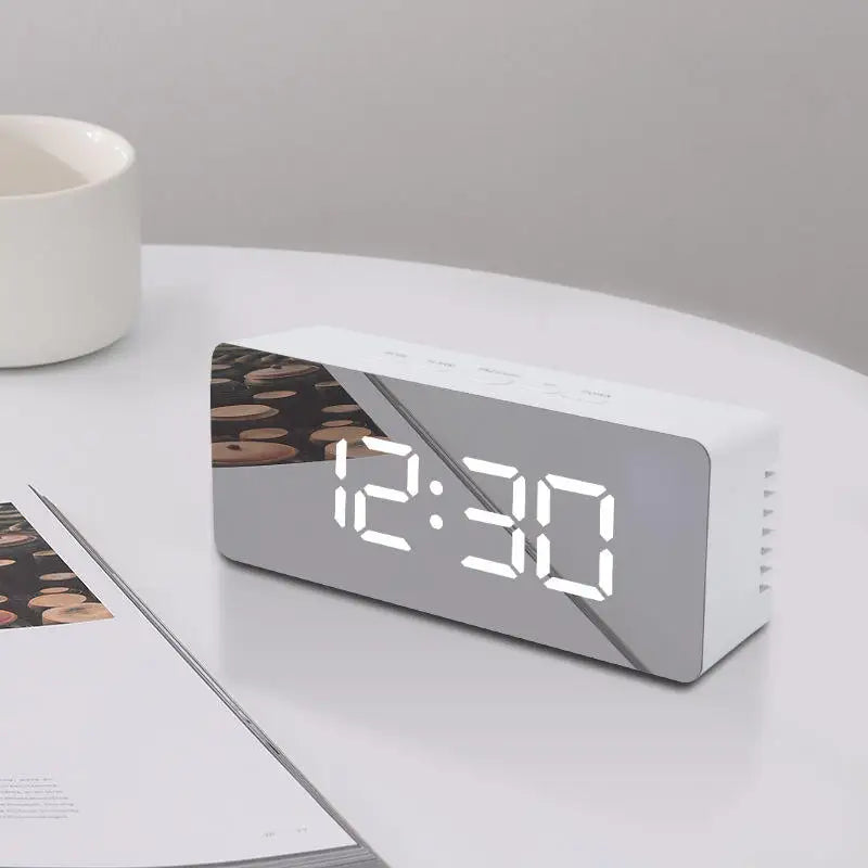 LED Digital Desk Clock – Minimalist Desktop Display
